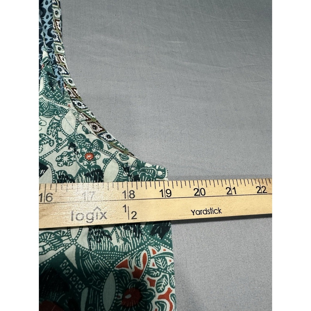 Sacred Threads Patchwork Print Sleeveless Dress C… - image 4